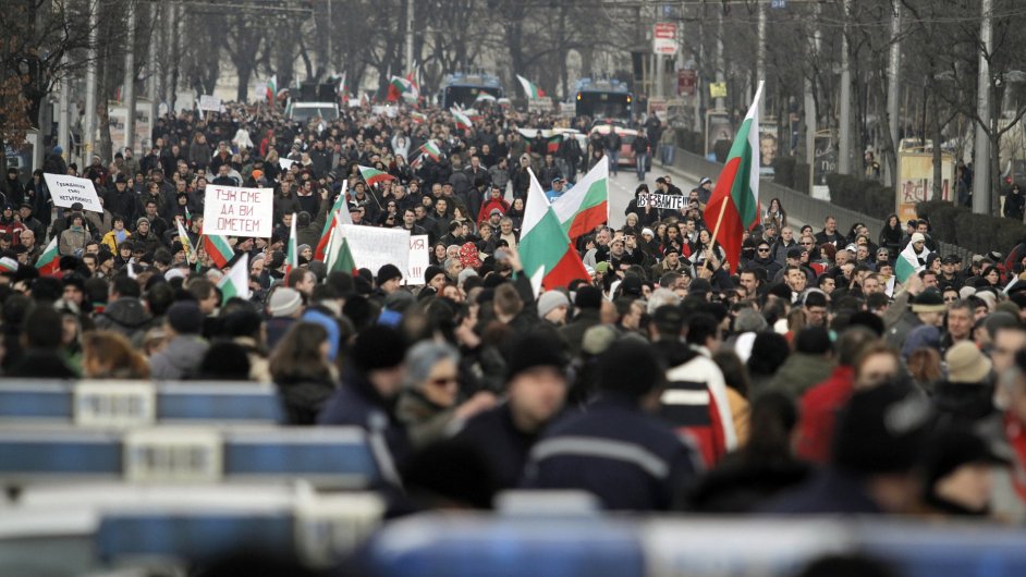 Bulharsk protesty proti EZ