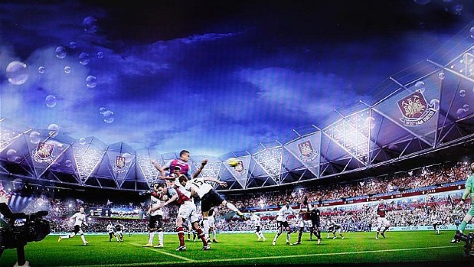 West Ham a bublinky z klubov hymny na novm stadionu