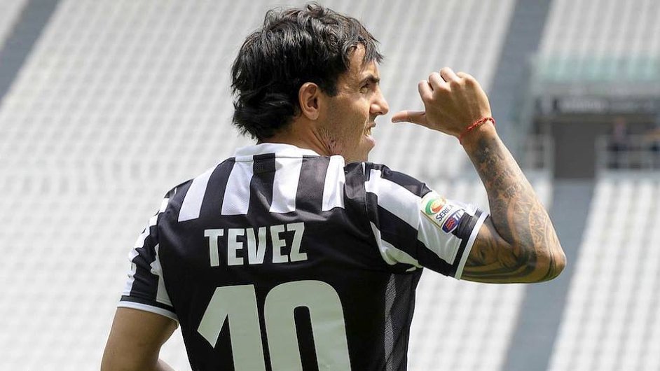 Carlos Tvez v dresu Juventusu