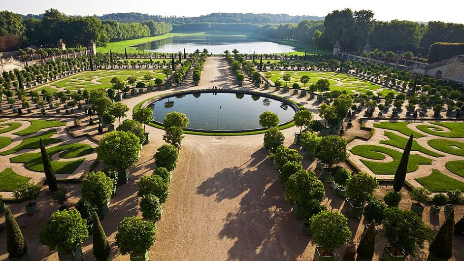 Zahrady ve Versailles, Francie