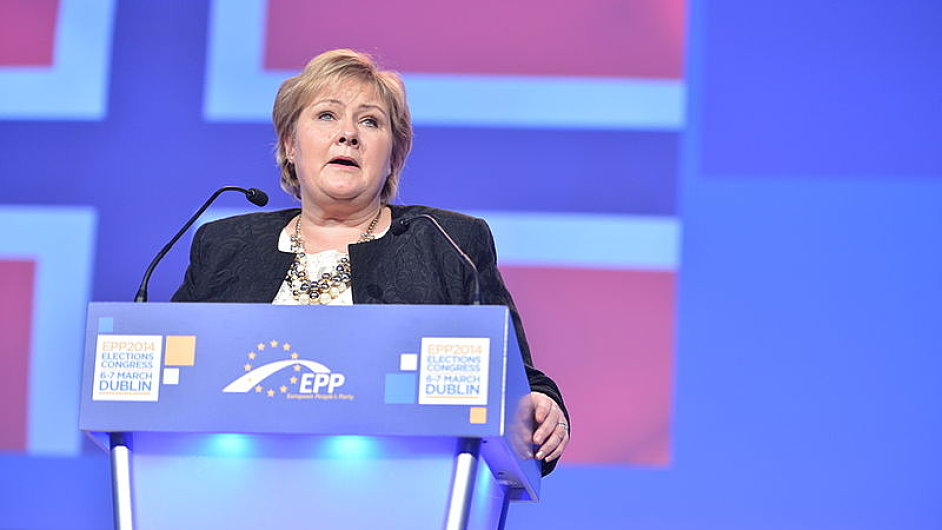 Erna Solberg EPP 2014
