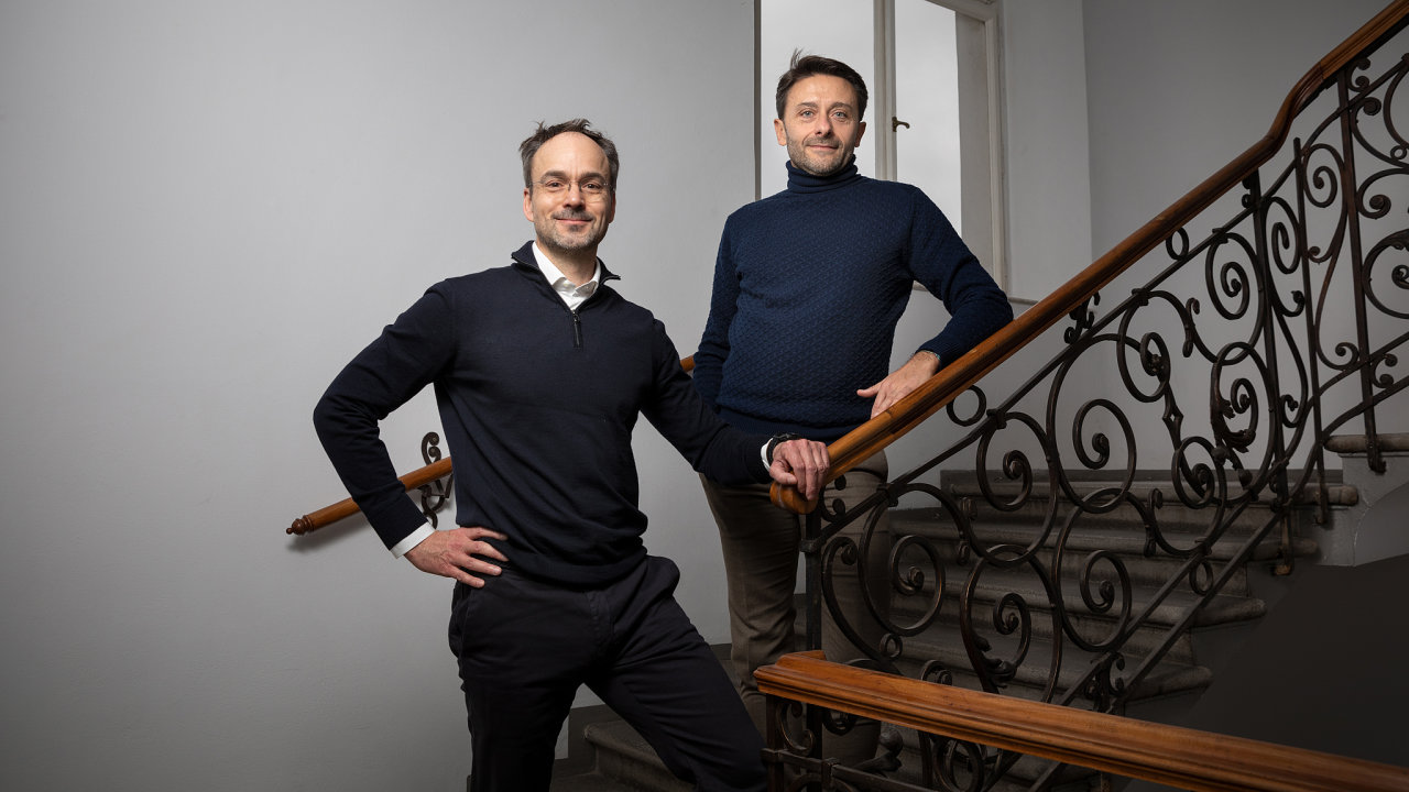 Sven Hansen (vlevo) a Luca Severo, zakladatel Hoplonu, maj zkuenosti s restrukturalizacemi a rizikovm dluhem z bank jako Lazard i UBS.