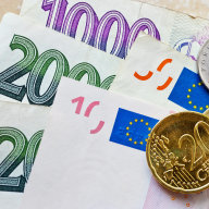 bankovky, koruna, euro