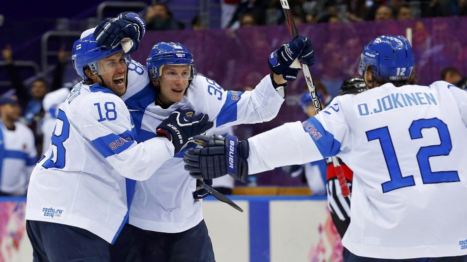 Radost finských hokejistù