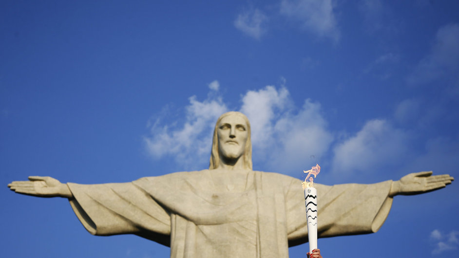 Symbol Rio de Janeira a olympijsk pochode