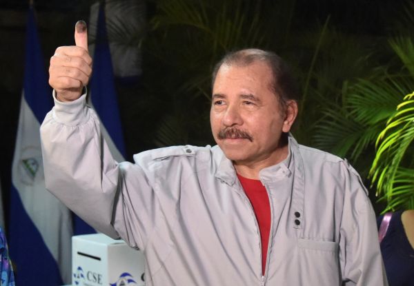 Prezident Nikaragui Daniel Ortega.