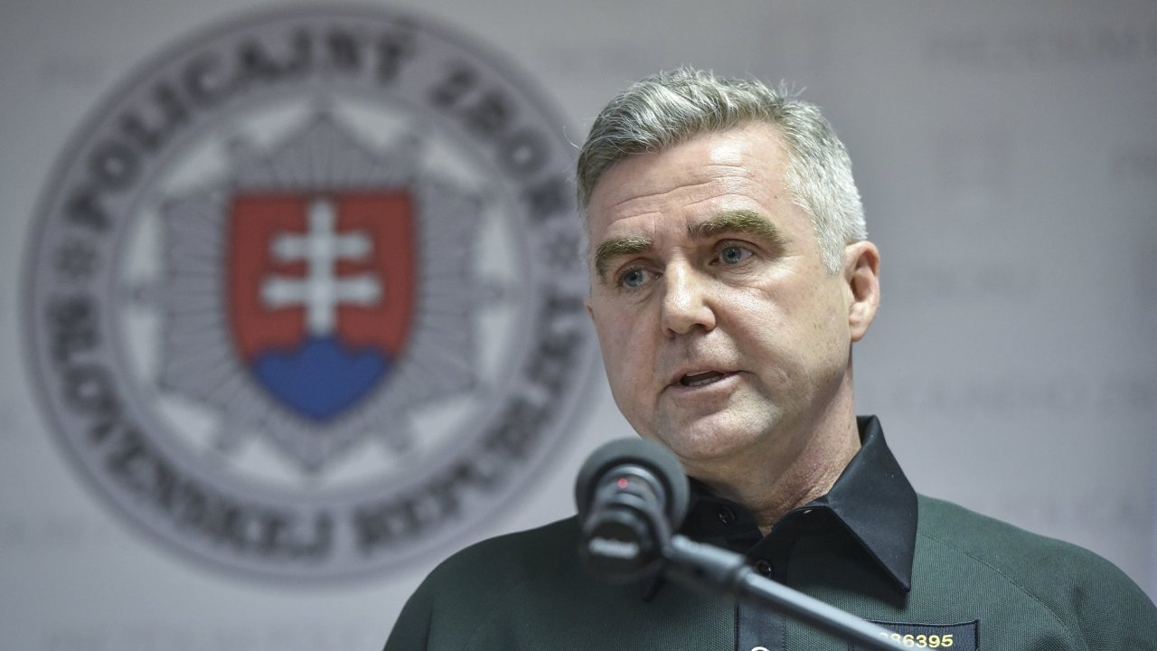 Slovensk policejn prezident Tibor Gapar