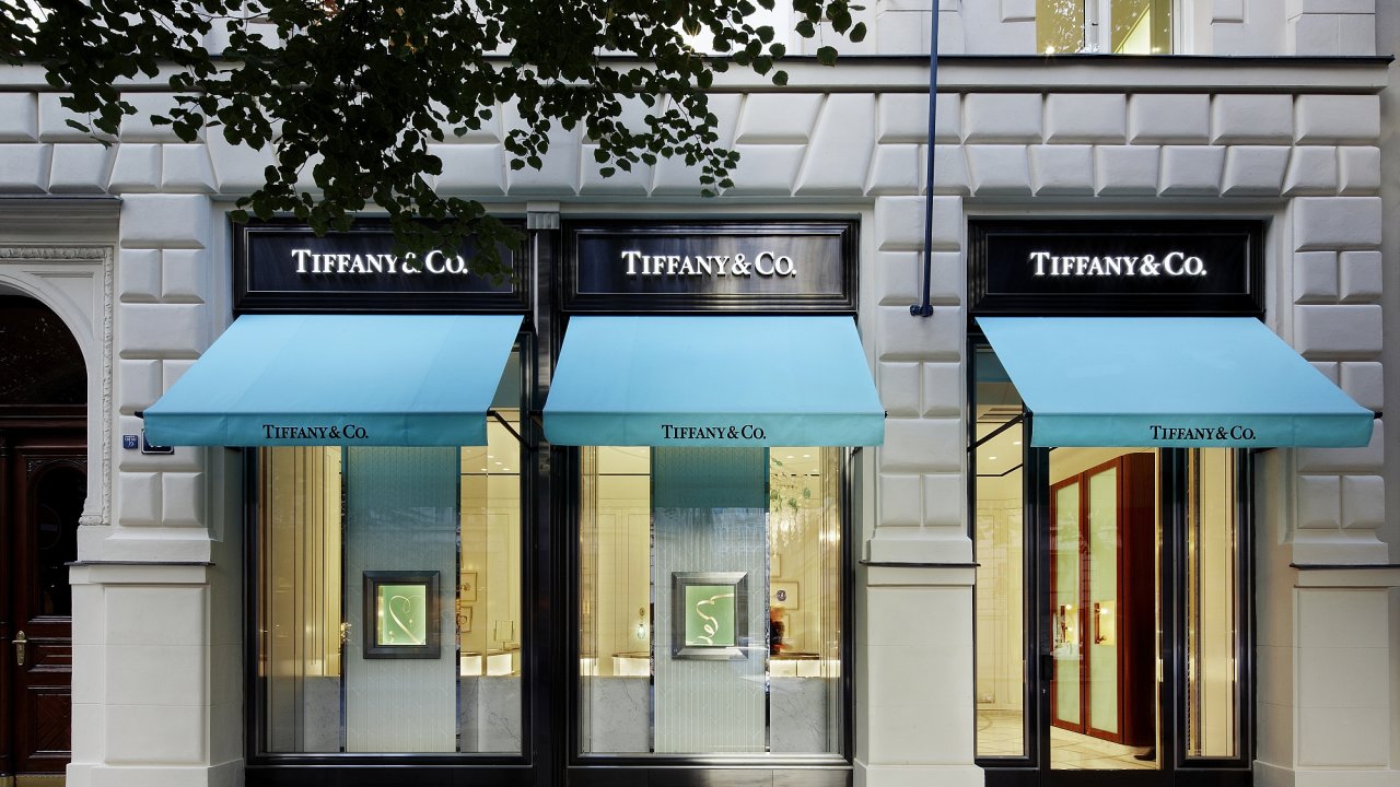 Butik Tiffany v Praze
