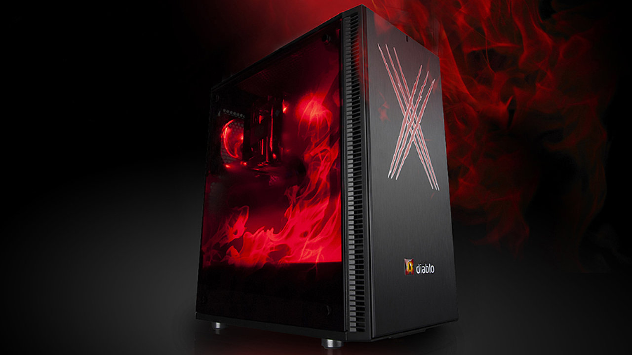GeForce RTX 3060 Ti v potai X-Diablo od AT Computers zvldne vce, ne se o n k.