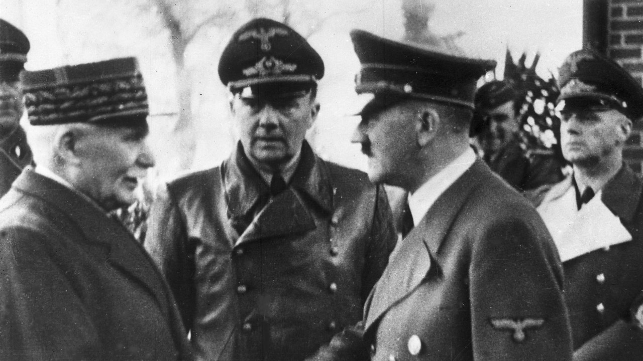 Philippe Petain, Pétain, maršál, Paul Schmidt, tlumoèník, Adolf Hitler, Joachim Von Ribbentrop