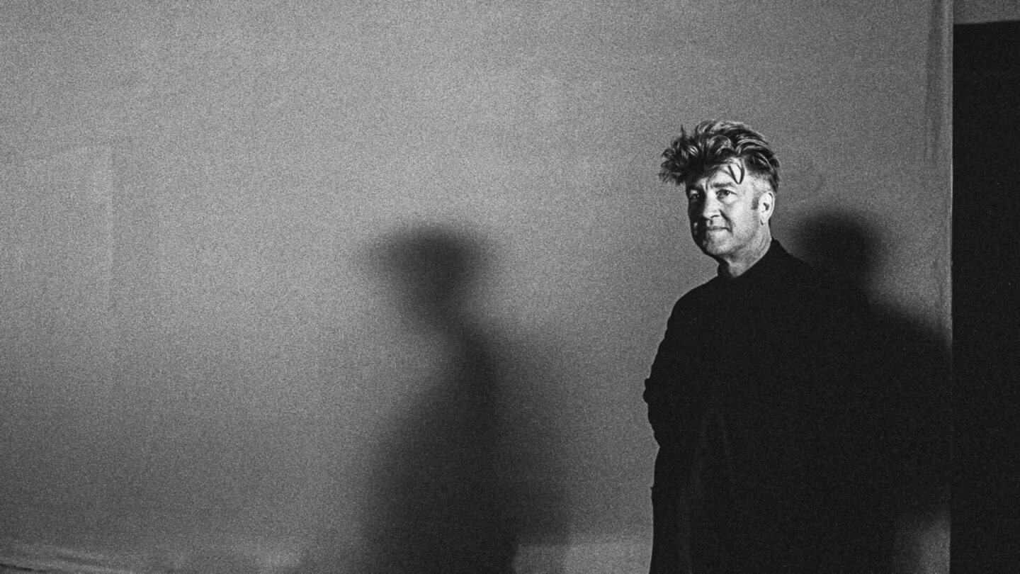 David Lynch v Praze, 1996 (Foto: Karel Cudlín) David Lynch v Praze, 1996