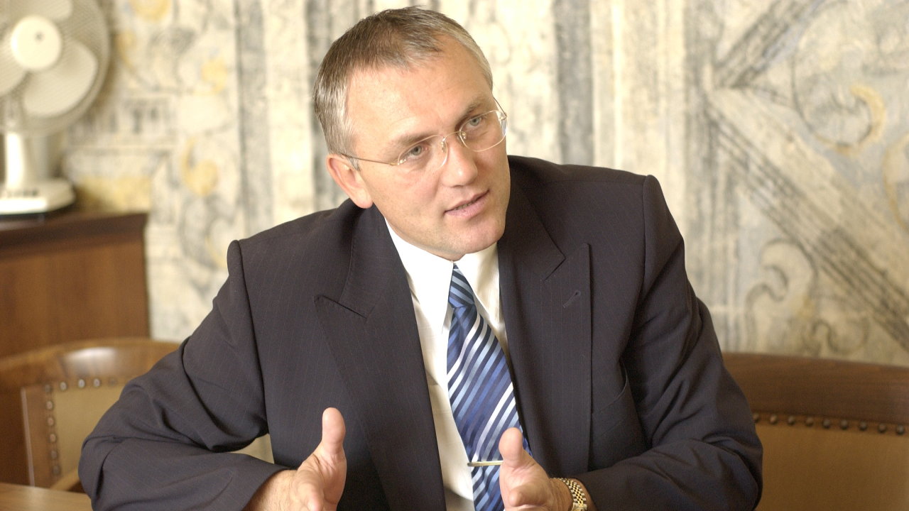 Pavel Severa v roce 2004, kdy byl poslancem za KDU-�SL.