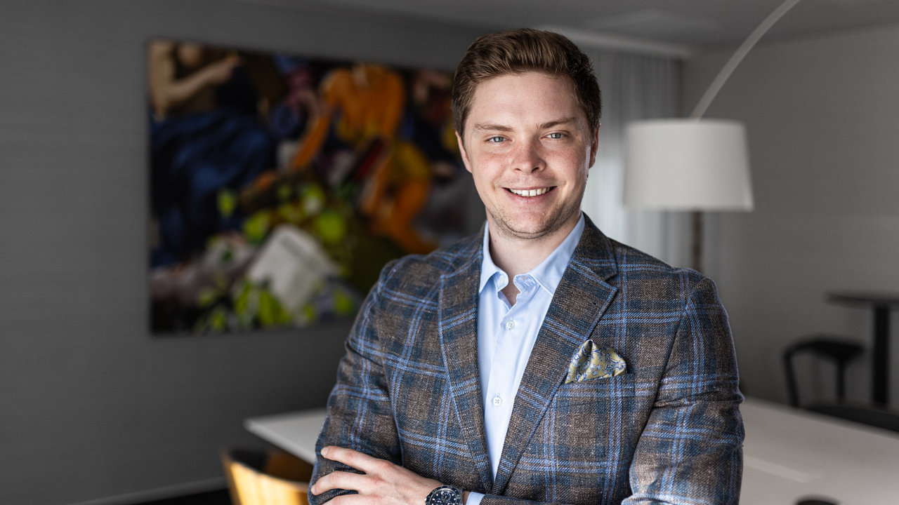 Filip Emmer, portfolio mana�er investi�n� spole�nosti Efekta.