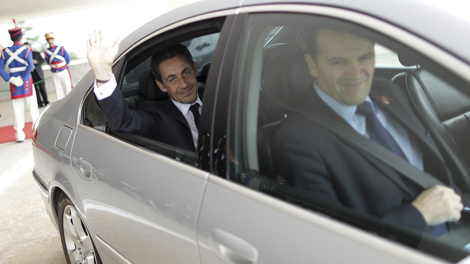 Exprezident Sarkozy na nedvn nvtv Brazlie