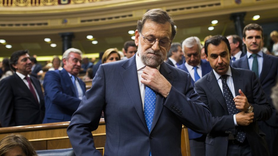 Španìlský pøedseda vlády Mariano Rajoy.