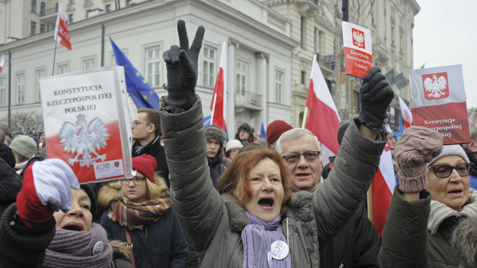Protesty v Polsku pokraèují