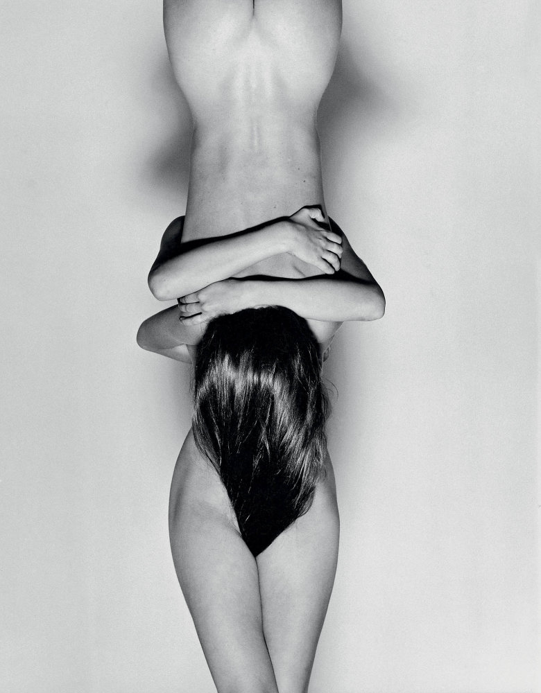 Tono Stano, Bohaté vlasy, 1990, černobílá fotografie, 52 x 43 cm