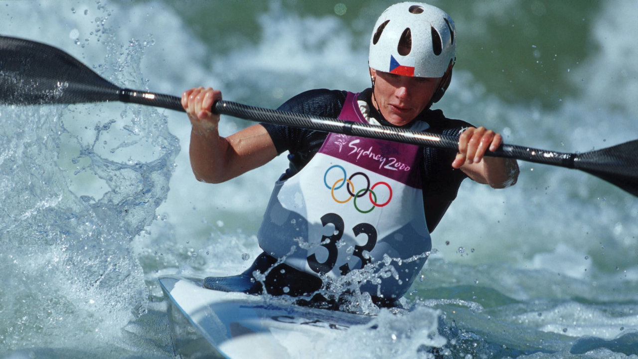 tpnka Hilgertov, vodn slalom, Sydney 2000