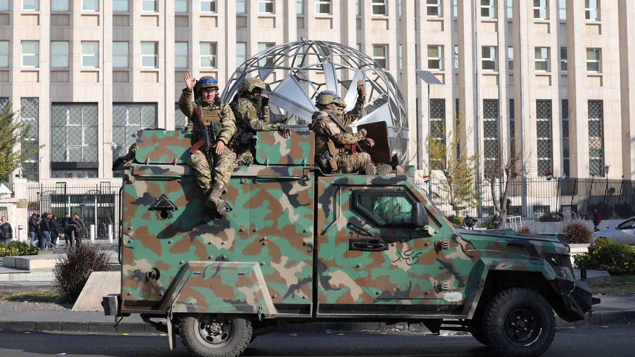 pevrat v Syrii