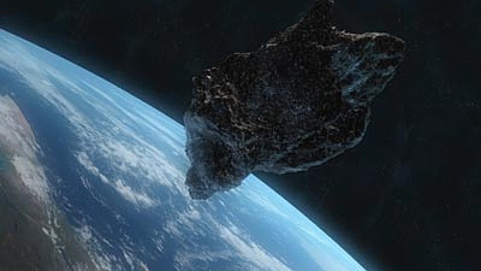 Asteroid. Ilustraèní foto