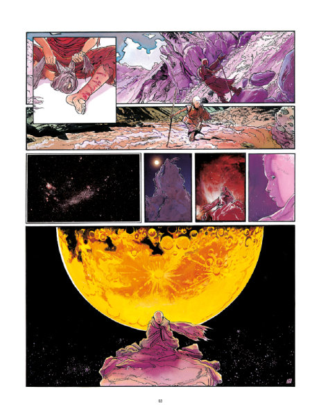 Ukázka z komiksu Bílý láma.