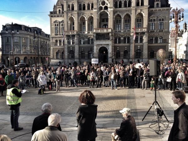 Demonstrace Pro�? Proto!, Liberec