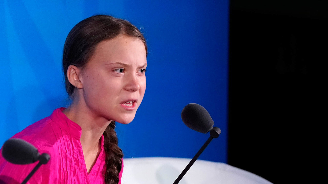 Greta Thunbergov svoj tv i emocemi oslovuje mon miliardu svch vrstevnk pocelm svt.