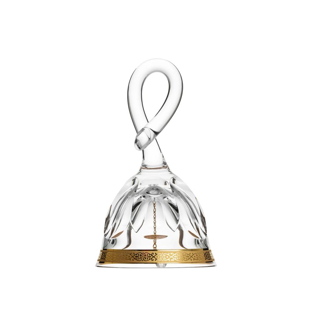 Moser ozdoba Lady Hamilton zvonek, výška 13,5 cm, cena: 4280 Kč, prodává: Moser.com