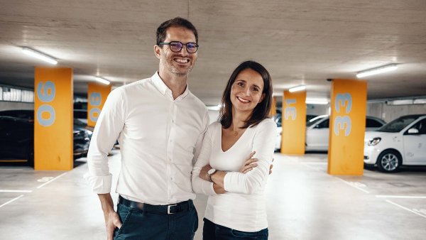Jaroslav a Martina Machovi, majitelé firmy Mr.Parkit.