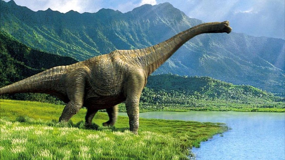 Dinosaurus, ilustran foto