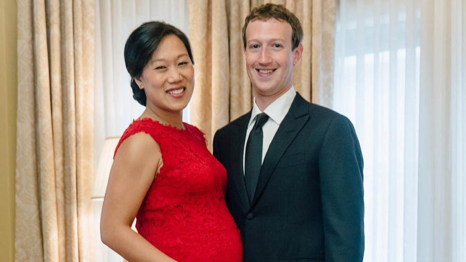Priscilla Chanov a Mark Zuckerberg