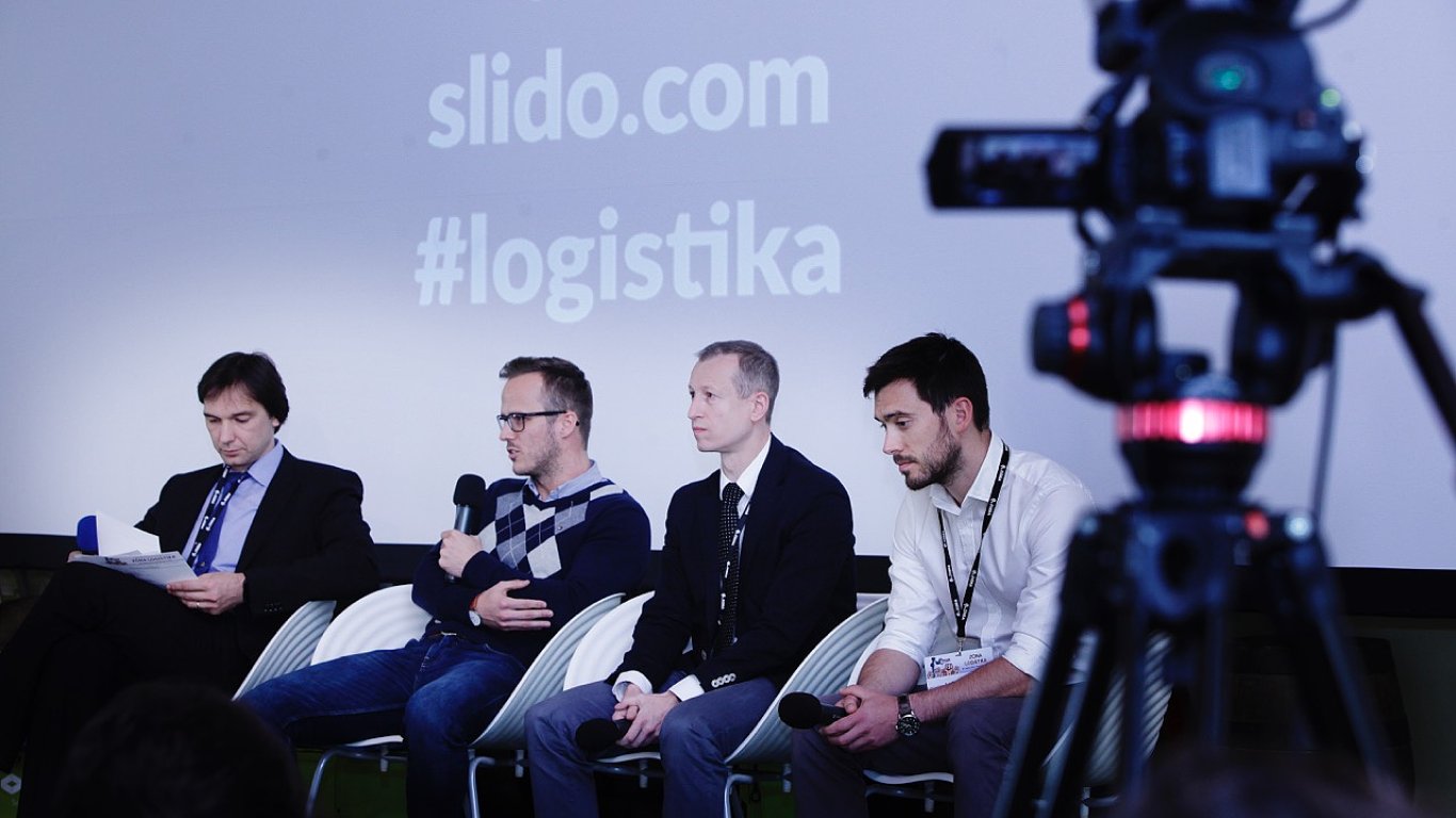 Konference Logistika - Jakub Šulta (Košík.cz), Ondøej Tomeš (Kolonial.cz), Ladislav Bárta (Rohlík.cz)