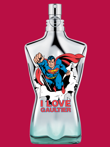 Legendární vůně Le Male od Jeana-Paula Gaultiera dostala novou podobu: odlehčenou variantu Eau Fraiche vhodnou do letních dní a flakon zdobený Supermanem.