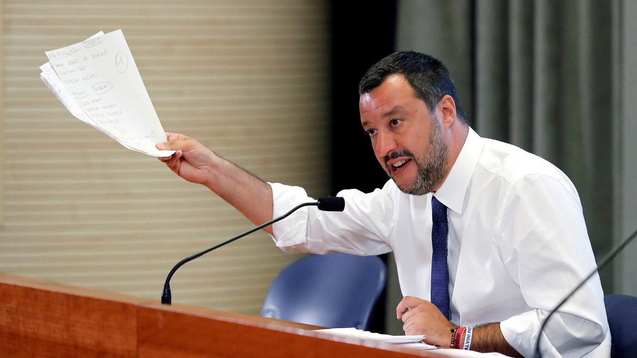 Italsk vicepremir Matteo Salvini