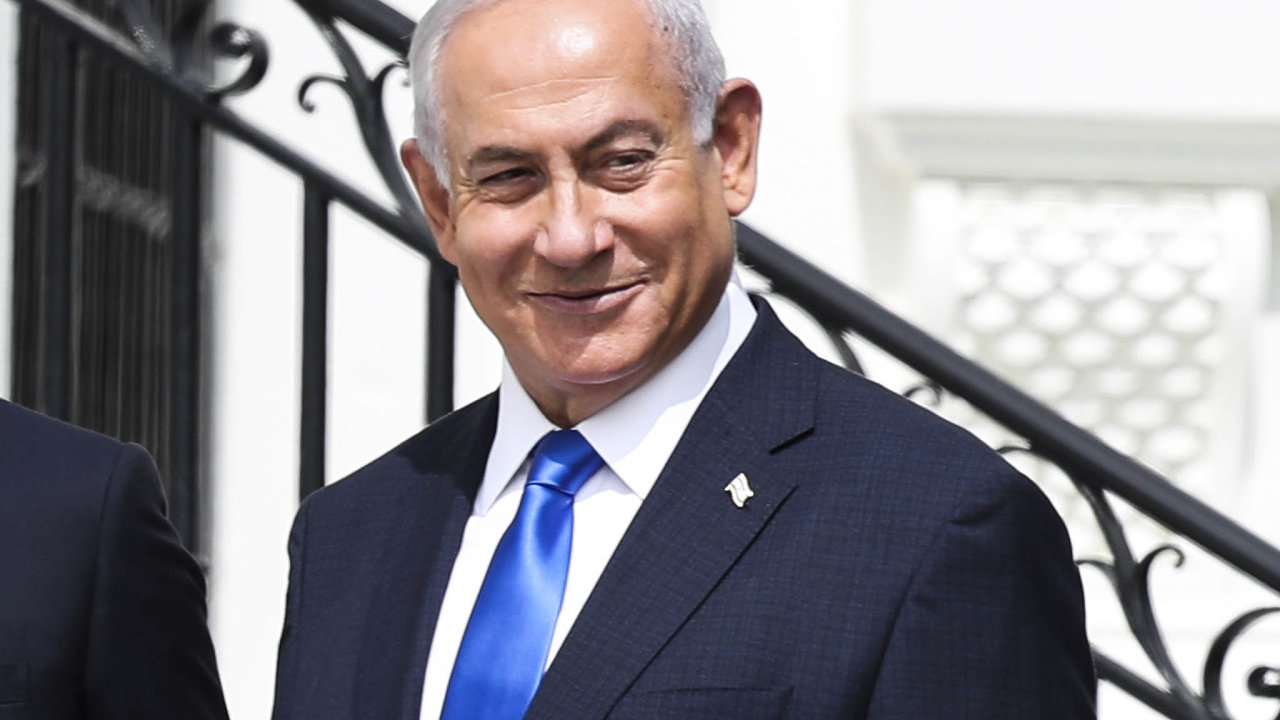 Benjamin Netanjahu,izraelsk premir apedseda strany Likud.