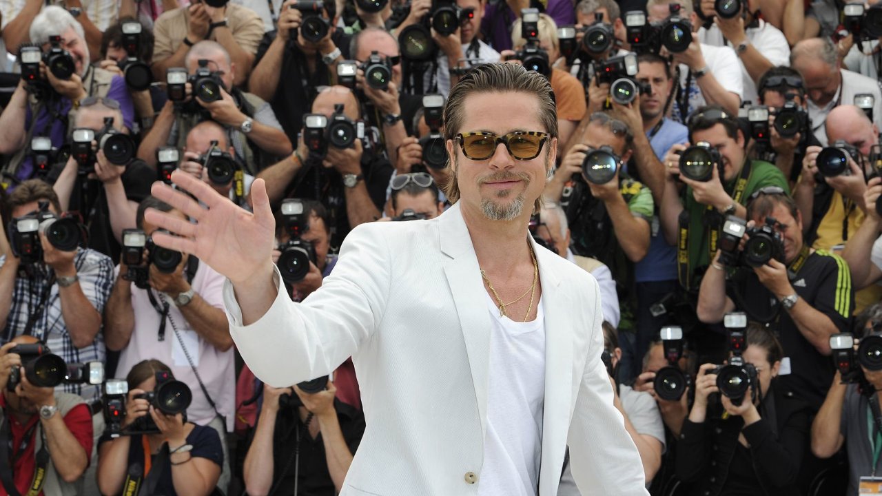 Brad Pitt v Cannes