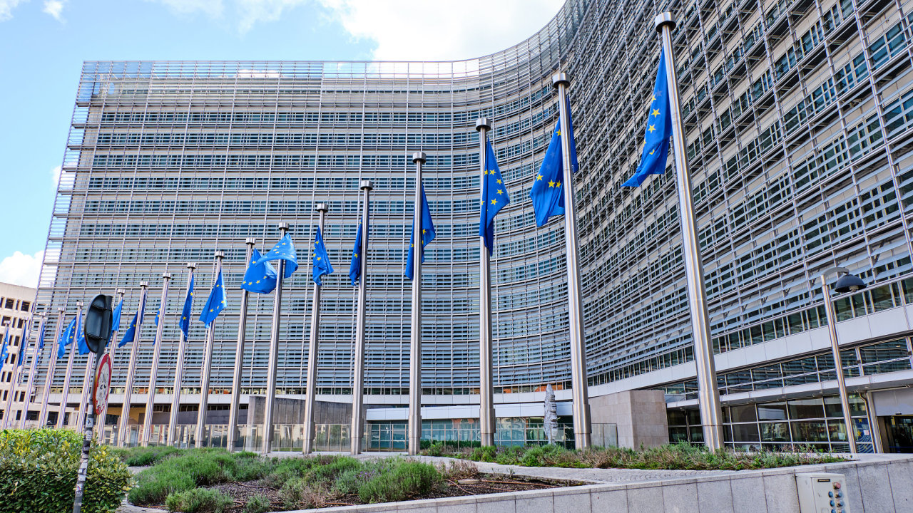 Budova Evropské komise.