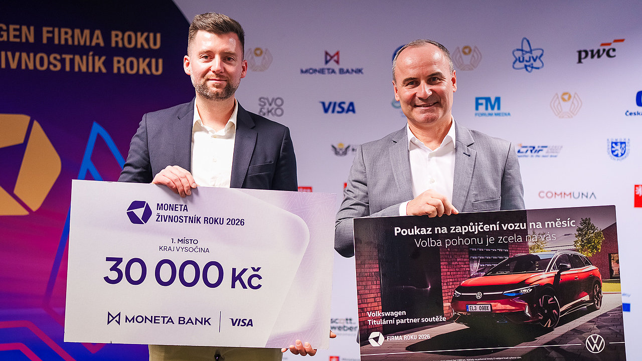 V�t�zov� Firmy roku a �ivnostn�ka roku v kraji Vyso�ina za rok 2026