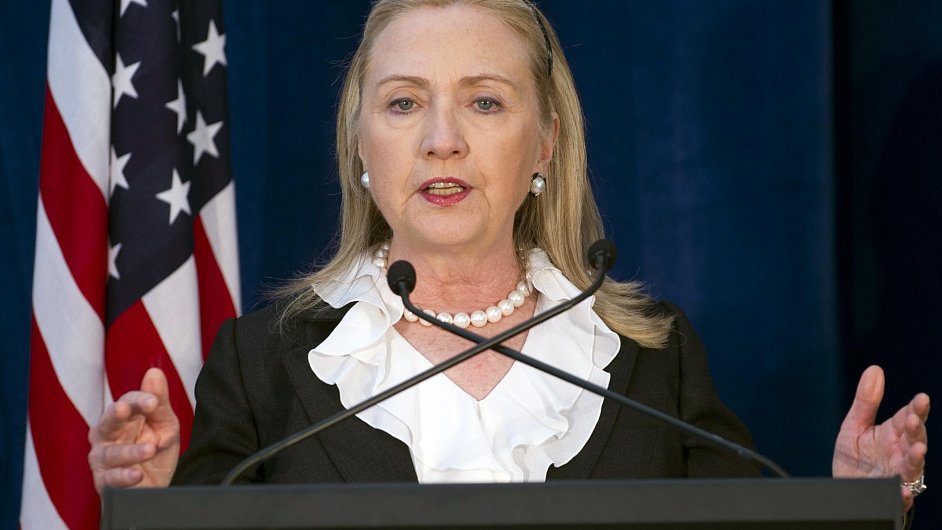 Americk ministryn zahrani Hillary Clintonov