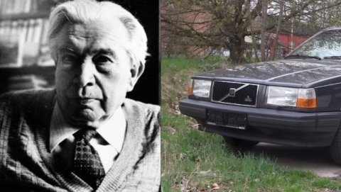 Potomci básníka Jaroslava Seiferta prodávají Volvo, které pořídili za odměnu z Nobelovy ceny Potomci básníka Jaroslava Seiferta prodávají Volvo, které pořídili za odměnu z Nobelovy ceny