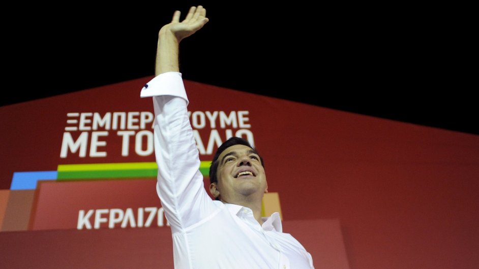 Vdce vtzn Syrizy Alexis Tsipras se pravdpodobn stane staronovm eckm premirem.