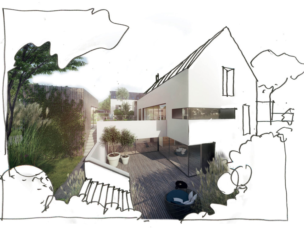 Návrh rodinného domu od studia ADR Petra Koláře je inspirován tradiční českou venkovskou architekturou.