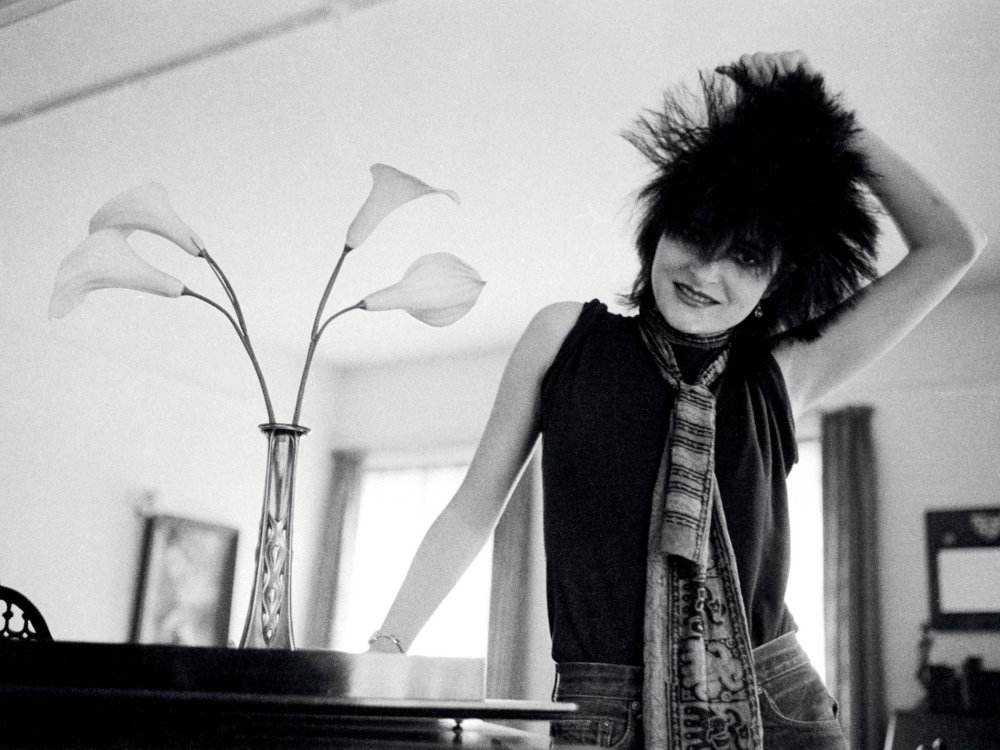 Punková bohyně, zpěvačka Siouxsie.