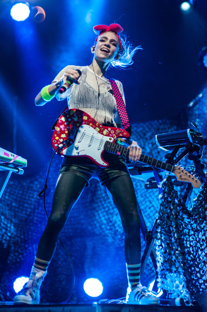 Zpěvačka Grimes