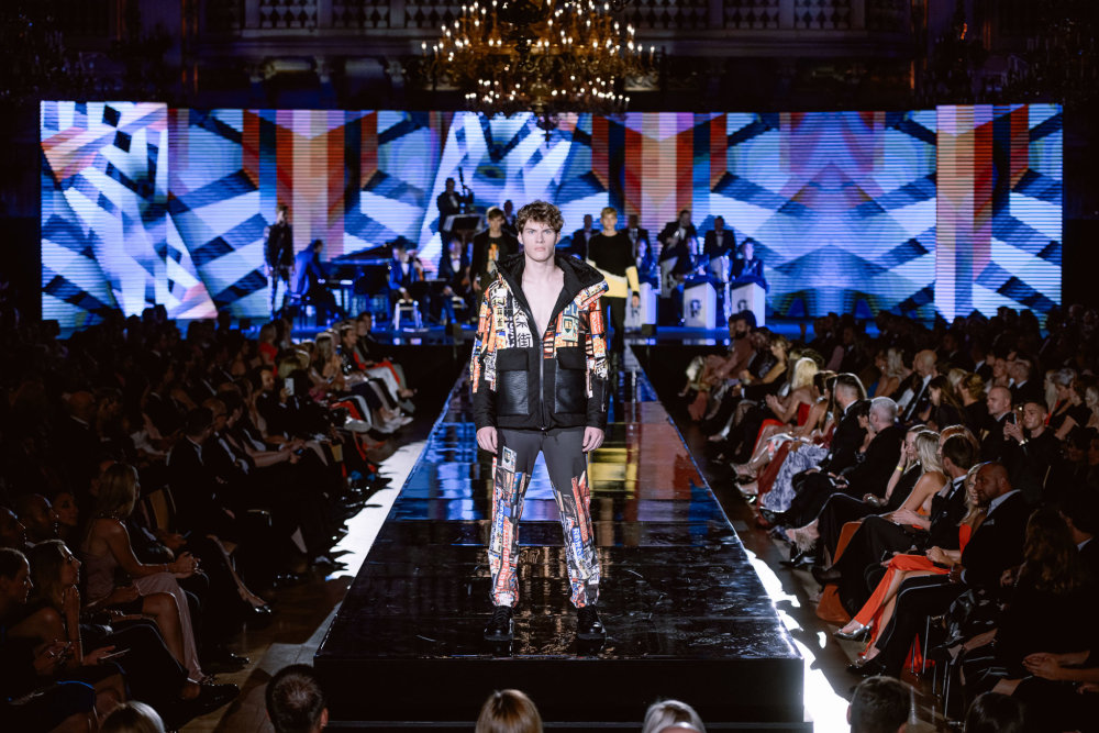 Momentka z českého a slovenského finále Schwarzkopf Elite Model Look