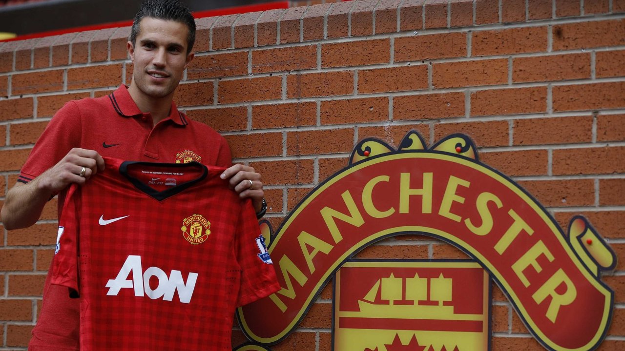 Van Persie po pestupu do Manchesteru United