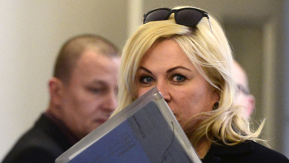 Jana Nagyov u soudu v lednu