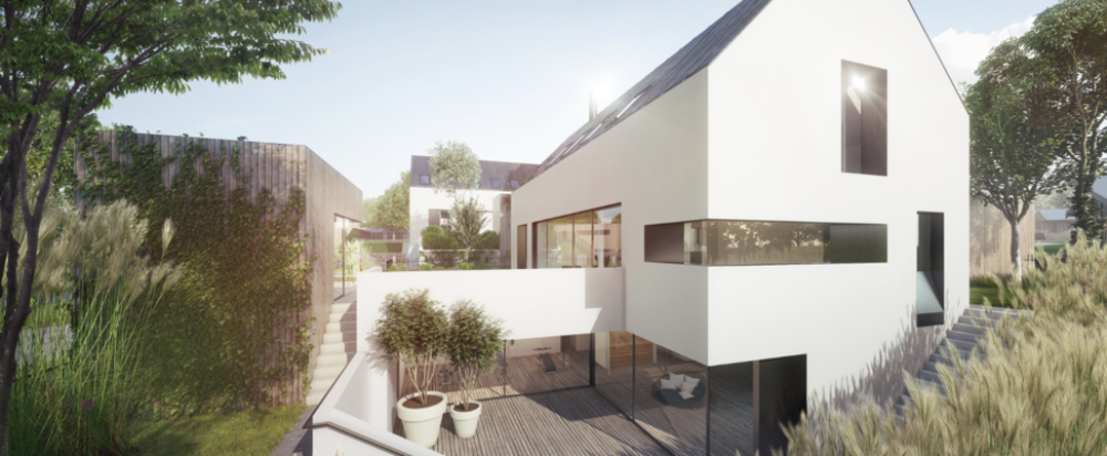 Oaks Prague Návrh inspirovaný tradiční českou venkovskou architekturou od českého studia ADR.