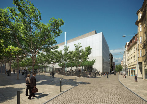 Janáčkovo kulturní centrum Brno pro Atelier M1 architekti navrhli Pavel Joba, Jan Hájek a Jakub Havlas ve spolupráci s Pavlem Brázdou.
