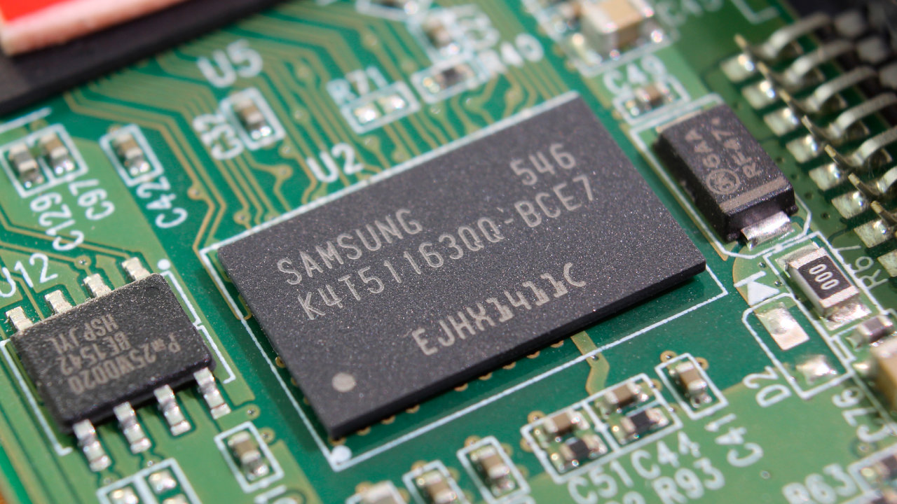 Paměťový čip Samsung